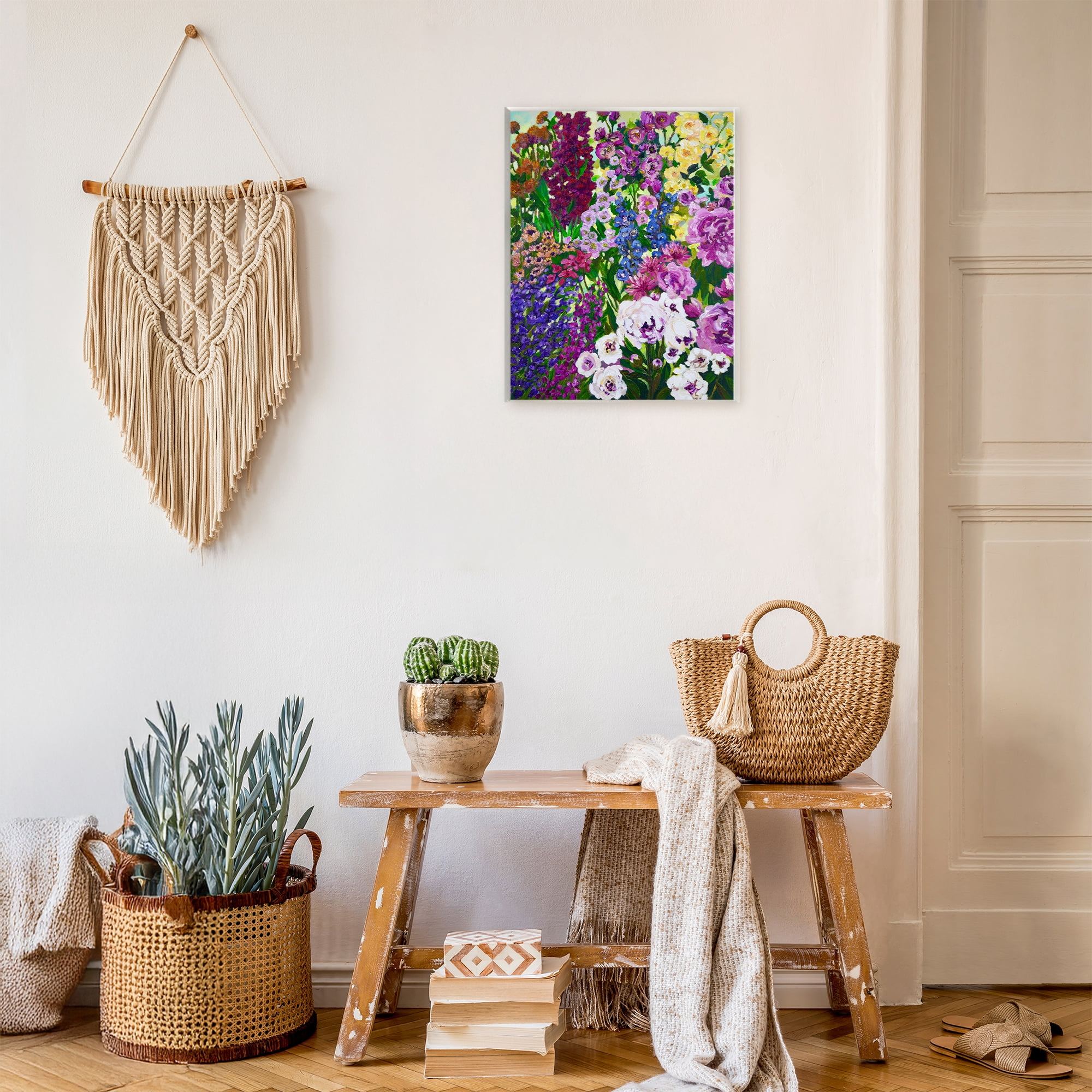 Stupell Industries Lush Greenhouse Garden Flowers Wall Plaque Art, design by Lee Ann Zirbes