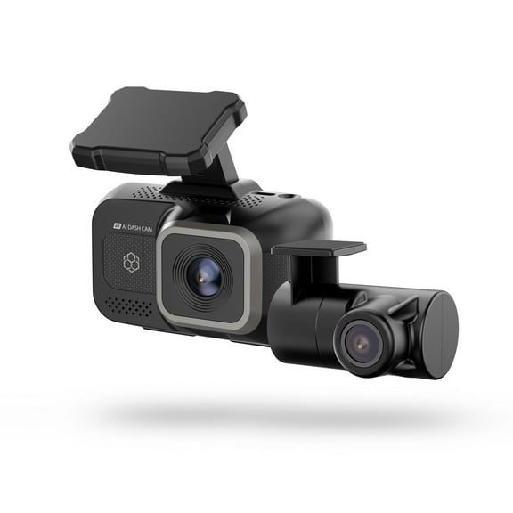 Open Box Yada BT533642-6/2 Roadcam AI Plus, Front and Rear 1080P, 4K Dash Camera with Advanced Ai Driver Assistance