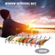 thumbnail image 3 of 10pcs 3D Eyes Mini Señuelos de Pesca Minnow Bait Señuelo Aparejos de Pesca Accesorio Likrtyny Deportes al aire libre Salida diaria Juego de fiesta, 3 of 9