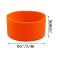 thumbnail image 2 of Reusable Silicone Mug Sleeve Heat Resistant Protective Cover for Hot Beverages Insulated Non-Slip Grip Easy Cleaning for Coffee Tea Travel Mugs Akmoler | E, 2 of 9