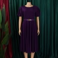 thumbnail image 3 of Women Plus Size Summer Boho Dress Casual A-Line Flowy Wedding Guest Midi Dresses, 3 of 8