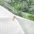 thumbnail image 4 of Homewish Green Abstract Ombre Twin Duvet Cover,Vintage Geometric Art Twin Bedding,Reversible,2pcs,1 Duvet Cover and 1 Pillowcase, 4 of 6