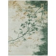 thumbnail image 2 of Addison Rugs Chantille Indoor/Outdoor Transitional Floral Emerald Machine Washable Rectangle Rug, 10' x 14', 2 of 7