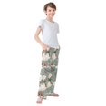 thumbnail image 3 of FORMRS Boys Pajama Pants with Pockets Size 9-10Y Kids Lounge Sleep Bottoms, Winter Goose Scarves, 3 of 8
