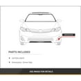 thumbnail image 2 of For Mazda 3 2007 2008 2009 Driver Side Fog Light | Chrome | Sedan | CAPA | Replacement For MA2592115 | BAN751690B, 2 of 2