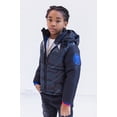 thumbnail image 2 of Chaqueta acolchada Marvel Avengers Black Panther Grey para niños de 5 años, 2 of 8