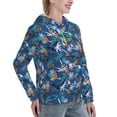 thumbnail image 6 of Disketp Hawaiian Style Womens Casual Hoodies Crew Neck Long Sleeve Sweatshirts Pullover Tops-Large, 6 of 7