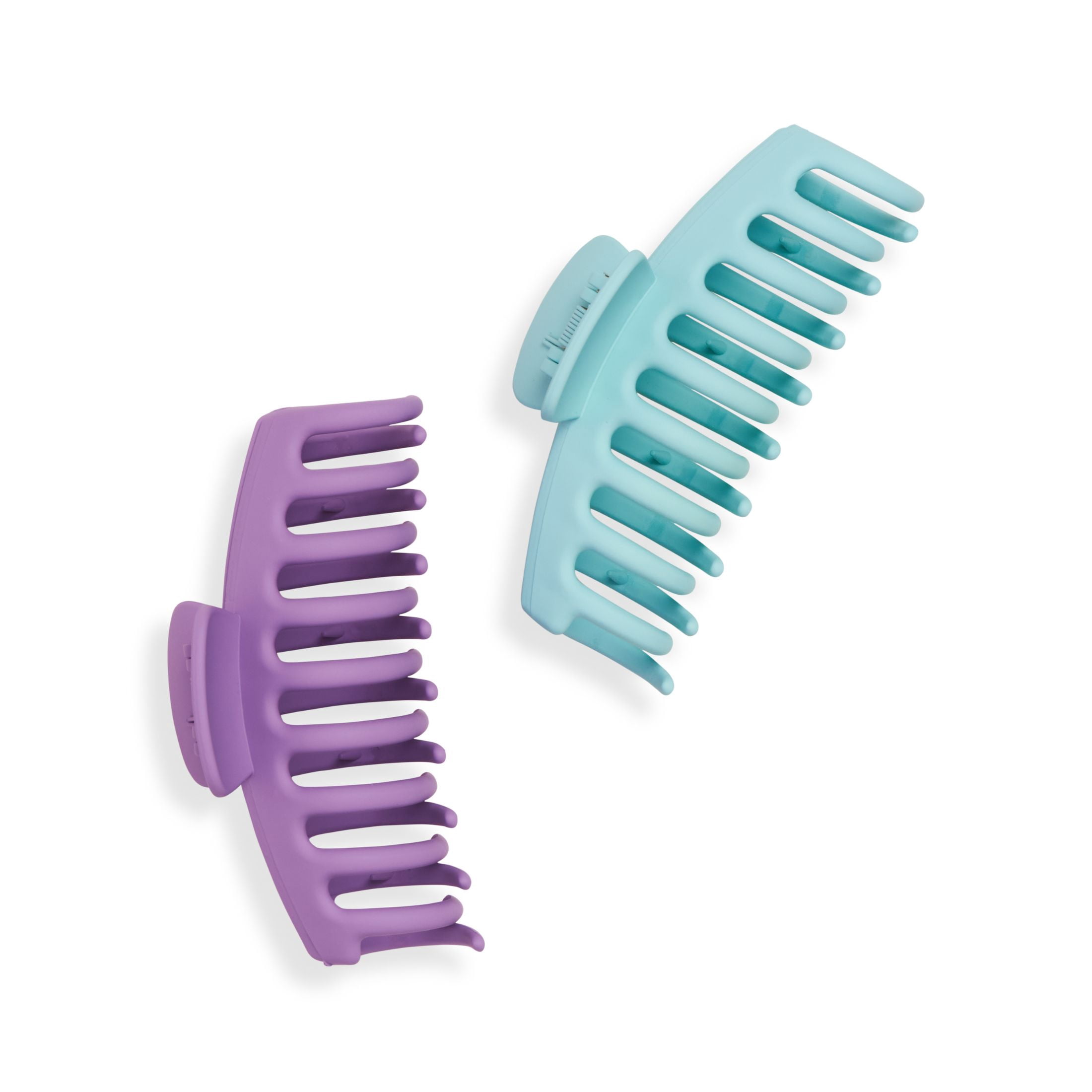 Gimme Classic Claw Clip, Purple Turquoise, 2 Ct