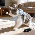 thumbnail image 5 of Dog Harness Small Sized and Leash Set, Soft Light, Breathable Padding & Anti-Escape Design, Adjustable Dogs Training & Walking, Blue, XL, 5 of 6