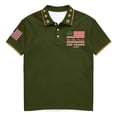 thumbnail image 5 of Dwelliawo 250 Anniversary Usa Shirt Men's We the People Patriotic Short Sleeve Patriotic Shirt 1776-2026 Freedom Shirts Polo Tee M Army Green XL, 5 of 5