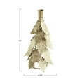 thumbnail image 3 of Creative Co-Op Metal Tree Shaped Taper Candleholder, Distressed Silver Finish, 3 of 3