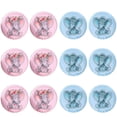 thumbnail image 1 of 40 botones con forma de elefante para revelar el género del bebé, color azul, para el equipo de niño y rosa, para el equipo de niña, para regalos de fiesta de baby shower, suministros para juegos de, 1 of 5
