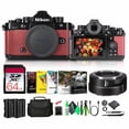 thumbnail image 1 of Restored Nikon Zf with 24.5MP Sensor and 4K Video Recording Mirrorless Camera Red (790126) + FTZ II Adapter + 64GB Memory Card + Bag + EN-EL15c Battery + Card Reader + Photo Software(Refurbished), 1 of 7