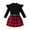 Black, variant on Sngxgn Toddler Baby Girl Clothes Casual Skirt Set Solid Turtleneck Knit Sweater Plaid Mini Skirt 2Pcs Fall Winter Outfits(Black,12M)