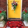 thumbnail image 4 of Happy Valentine''s Day Doormat Non-Slip Absorbent Resist Dirt Front Door Mat Machine Washable Love Cat Mats Outdoor Inside Floor Rugs for Entryway 30" X 17", 4 of 6