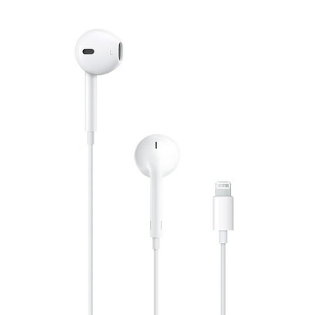 Apple EarPods with Lightning Connector for iPhone 8, 7 and iPhone 7 Plus - (Best Lightning Earbuds For Iphone 7)