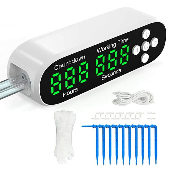 Mistaha Automatic Watering System for Potted Plants Drip Irrigation Kit Plant Self Watering With Countdown
