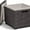 Brown, variant on Beer and Wine Cooler Table Perfect for Your Patio, Picnic, and Beach Accessories, Graphite