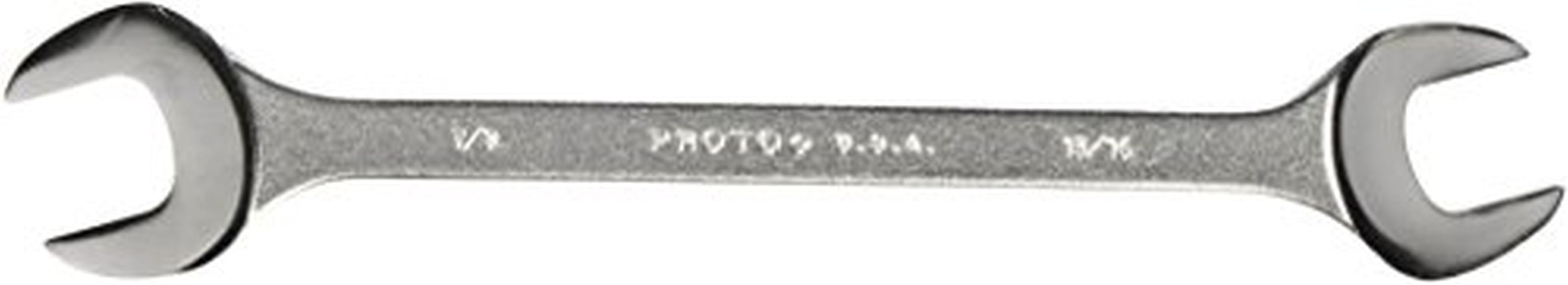 PROTO J3440 Extra Thin Open End Wrench,13/16 X 7/8