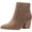 Taupe, variant on American Rag Womens Eryn Leather Block Heel Booties