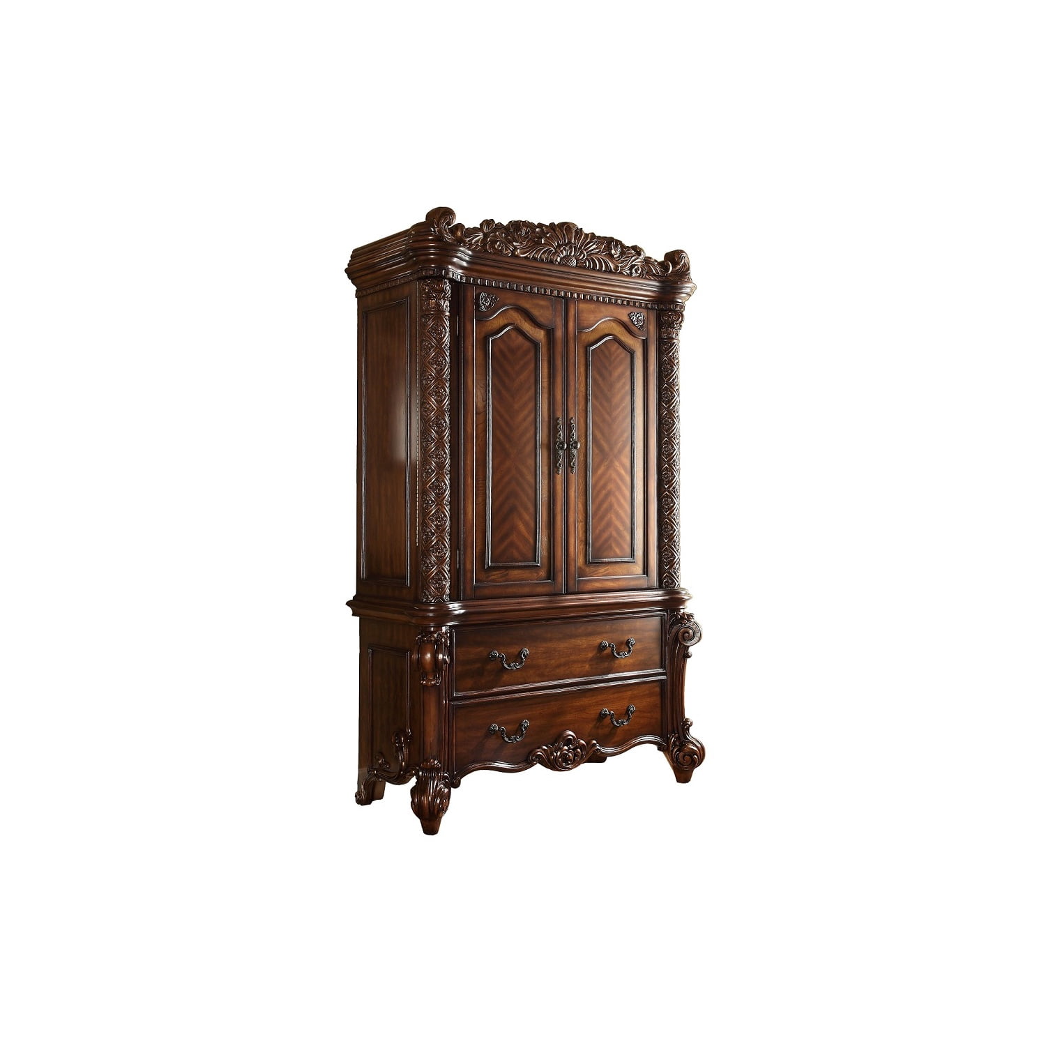 Acme Vendome Wardrobe/TV Armoire Cherry