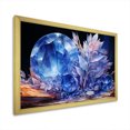 thumbnail image 2 of Designart "Healing Essence of Colorful Zen Stones I" Spiritual Framed Wall Art Decor - Global Blue Spiritual Stone Hallway Framed Wall Art Decor, 2 of 6