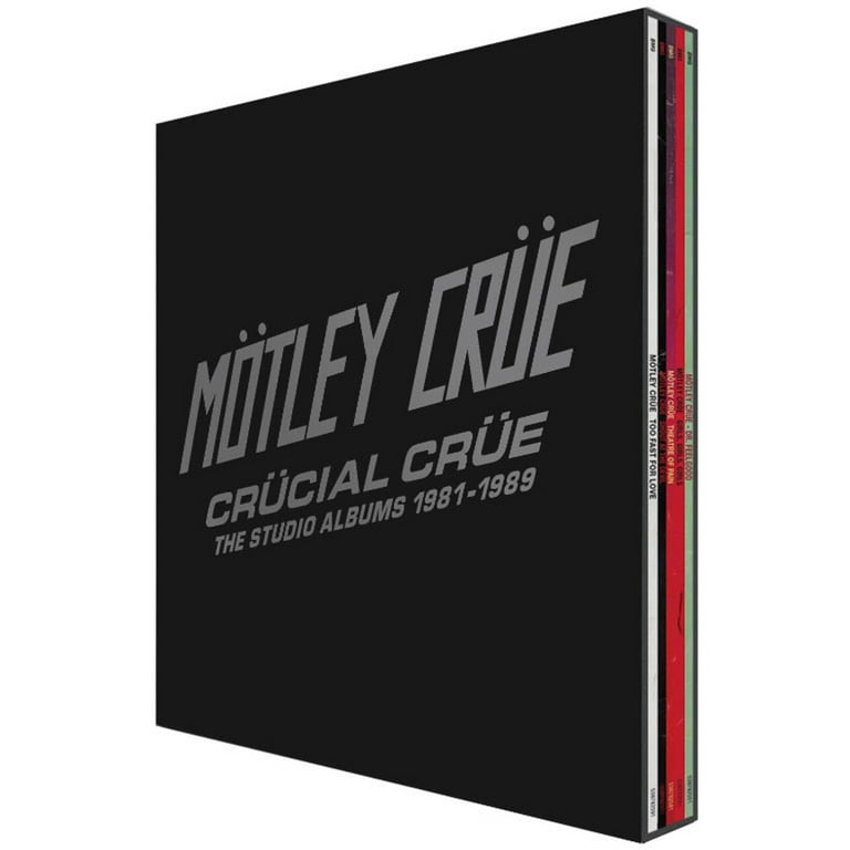 洋楽 MOTLEY CRUE / Crucial Crue (5CD Box) MOTLEY CRUE CRUCIAL CRUE THE STUDIO ALBUMS 1981 - 1989 5 CD
