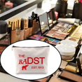 thumbnail image 5 of Zuo Bao DST Sorority Makeup Bag DST Sorority Cosmetic Bag The BADST EST.1913 Gift Delta Women Girl, 5 of 6