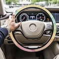 15in Car Steering Wheel Cover Is Skid Resistant And Durable For Easy ...