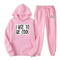 thumbnail image 1 of TIMIFIS Survêtement pour Homme 2 Pcs à Capuche, Ensemble de Sport Athlétique, Chandail à Enfiler Décontracté pour Course, Jogging, Ensemble de Tenue de Sport SetsFall, 1 of 8