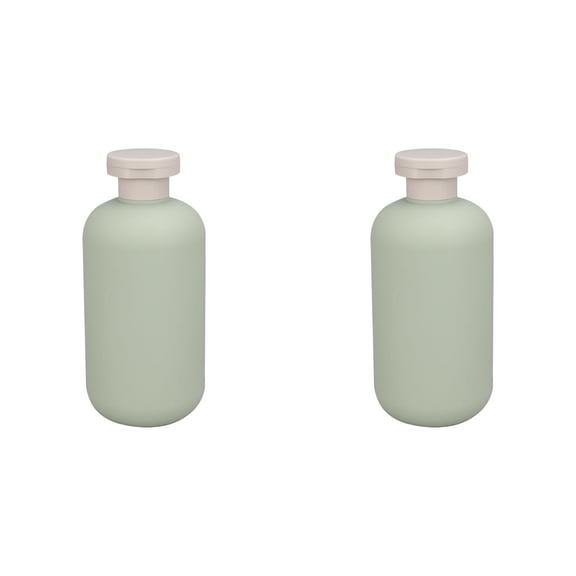 Refillable Squeeze Bottles, Durable Plastic Travel Bottles with Flip Cap, Reusable Empty Leak Proof Conditioner Containers for Toiletries Lotion Cream Shampoo Home Bathroom Outdoor Travel