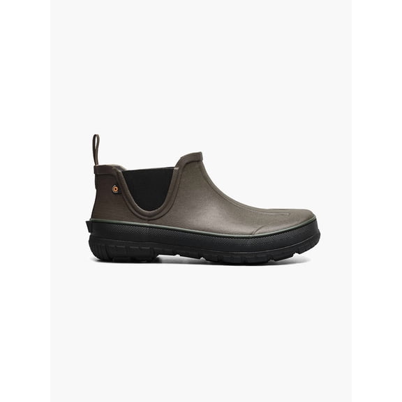 Bogs Footwear Digger Slip Men's Waterproof Slip Ons, Brown, 11 M