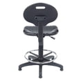 thumbnail image 4 of Pemberly Row 22-32" Height Modern Polyurethane Task Chair in Black, 4 of 9