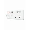 thumbnail image 1 of Multicontacto Inteligente Mirati 4 Socket 4 USB Wifi 2.4 GHZ Color Blanco MCUS1, 1 of 4
