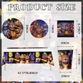 thumbnail image 3 of 82 PCS Five Nights Tableware Sets, FNAF Birthday Party Paper Plates and Napkins Set Includes 40 PCS Plates, 20 PCS Napkins, 20 PCS Paper Cups, 2 Tablecloth for Birthday Party Supplies, 3 of 4