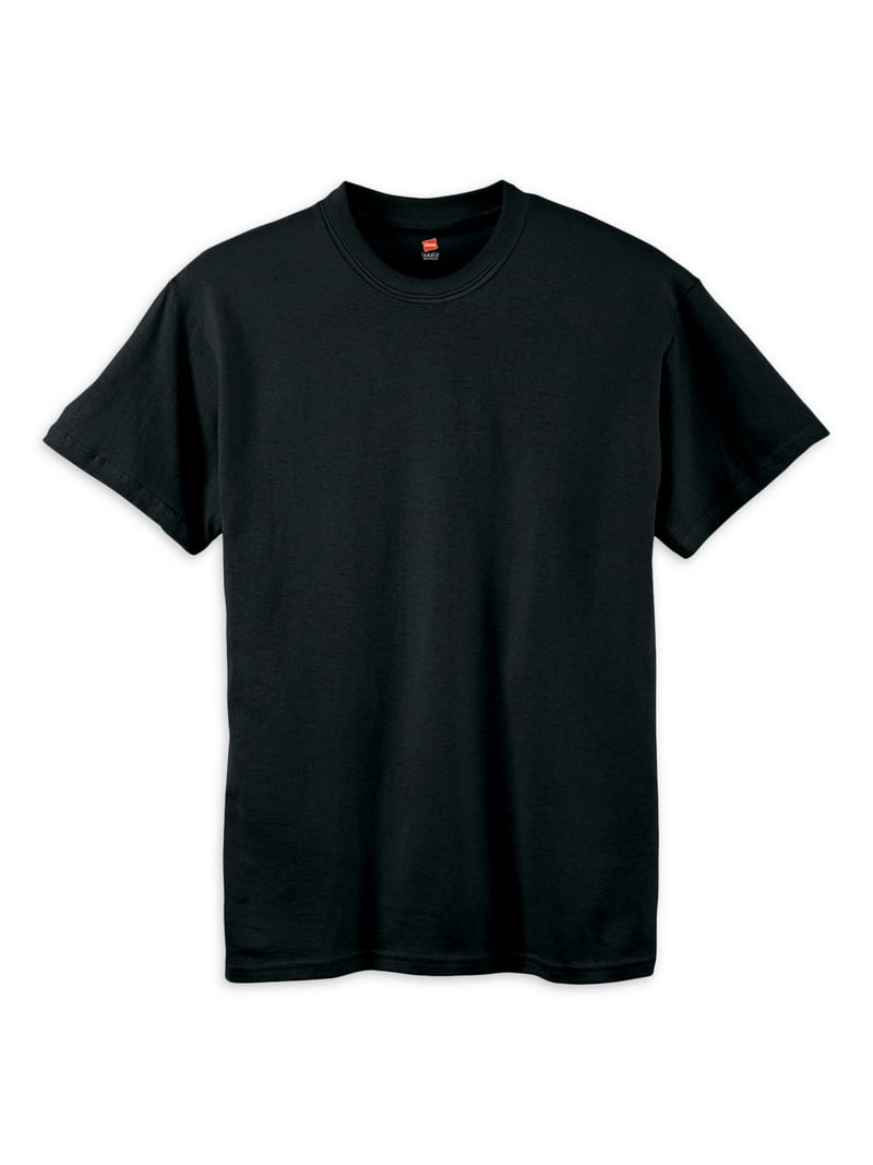 Hanes Boys' Crewneck T-Shirts, ComfortSoft Tagless Cotton Tees, 6