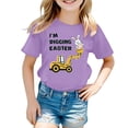thumbnail image 4 of T-shirts pour Garçons Filles T-Shirt Graphique à Col Rond T-Shirt pour Tout-Petits Hauts pour Filles 6-7 Ans, 4 of 4