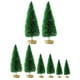 thumbnail image 4 of fellaptop 8x Mini árbol de Navidad artificial para fiesta de Navidad Escena en miniatura Verde claro, 4 of 9
