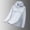 Light Blue, variant on Women's Upf 50+ Lightweight Full-Zip Hooded Sun Protection Jacket with Breathable Vents and Elastic Cuffs Purple L