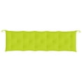 thumbnail image 4 of vidaXL Garden Bench Cushion Bright green Oxford fabric (100% polyester), 4 of 6