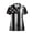 Star Stripes, variant on CHAQLIN Autumn Leaves Print Tennis Short Sleeved Shirt, Soft Quick Dry Breathable Women V Neck Golf Shirts for Outdoor Bowling Hiking Quarter Zip