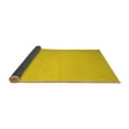 thumbnail image 2 of Ahgly Company Indoor Round Abstract Yellow Contemporary Area Rugs, 6' Round, 2 of 4