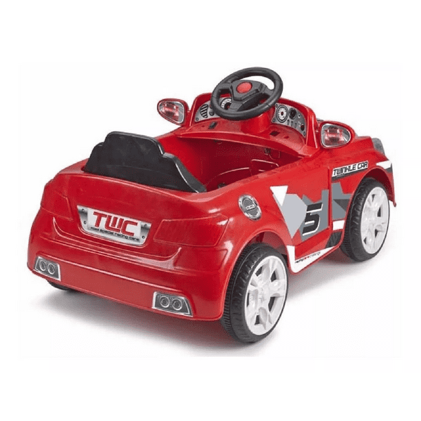 Carro electrico montable para ninos Twinkle Drive Rojo Feber Carro Bodega Aurrera en linea