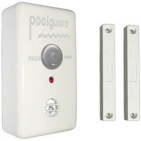 Poolguard GAPT-2 Outdoor Pool Gate Alarm,White