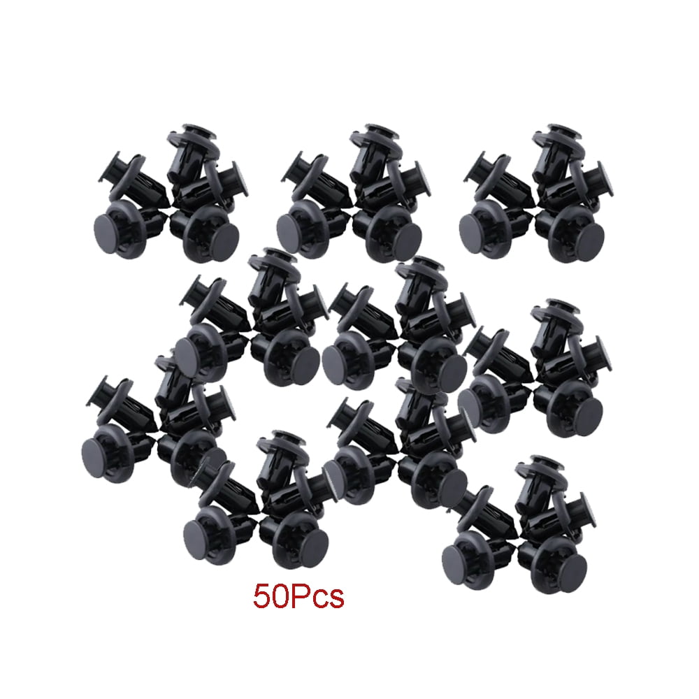 LOUVEROLA 50 Pieces Front Bumper Fender Grille Clips Fastener for Honda 91503-SZ3-003 - Brand New