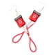 thumbnail image 3 of 1 par de mini pendientes con dije de bolsa de sangre, divertidos pendientes para la oreja, para fiesta de Halloween, 3 of 8