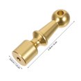 thumbnail image 2 of SWETRACE 2Ud Conectores Dorados Para Muebles Con Riel De Vidrio 5Mm De Metal Para Gabinetes Y, 2 of 8