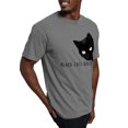 thumbnail image 4 of CafePress - BLACK CATS RULE T Shirt - Mens Comfort Colors Shirt, 4 of 5