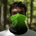 thumbnail image 5 of Gradient Color Summer Neck Gaiter for Unisex Sun Protection Cooling Thin Face Mask Neck Scarf Sunscreen Breathable Bandana for Cycling Fishing 1 PC Army Green One Size, 5 of 7