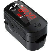 ANKOVO Pulse Oximeter Fingertip, Blood Oxygen Saturation Monitor for Pulse Rate and SpO2 Level
